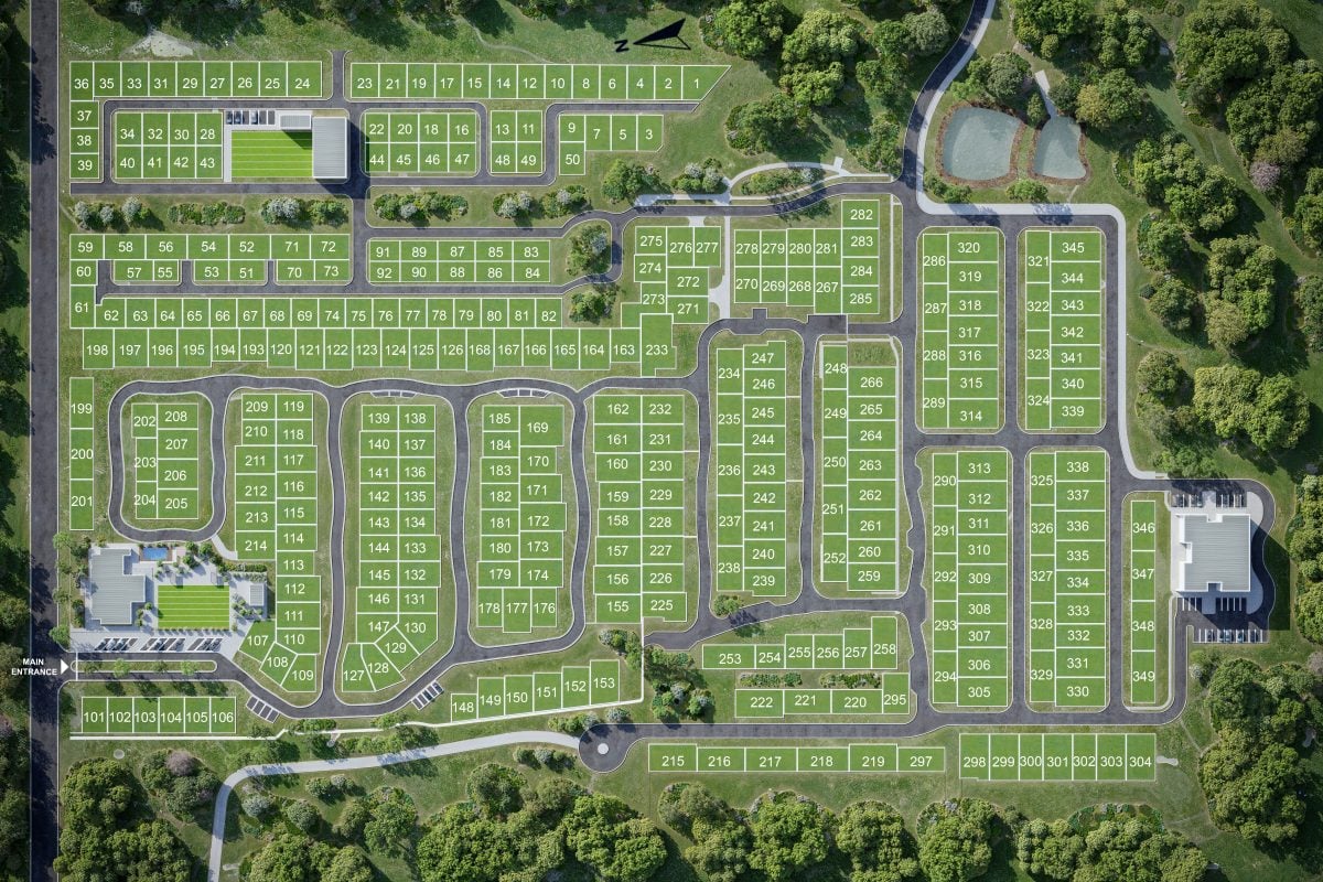 Lincoln Lifestyle Kangaroo Flat masterplan