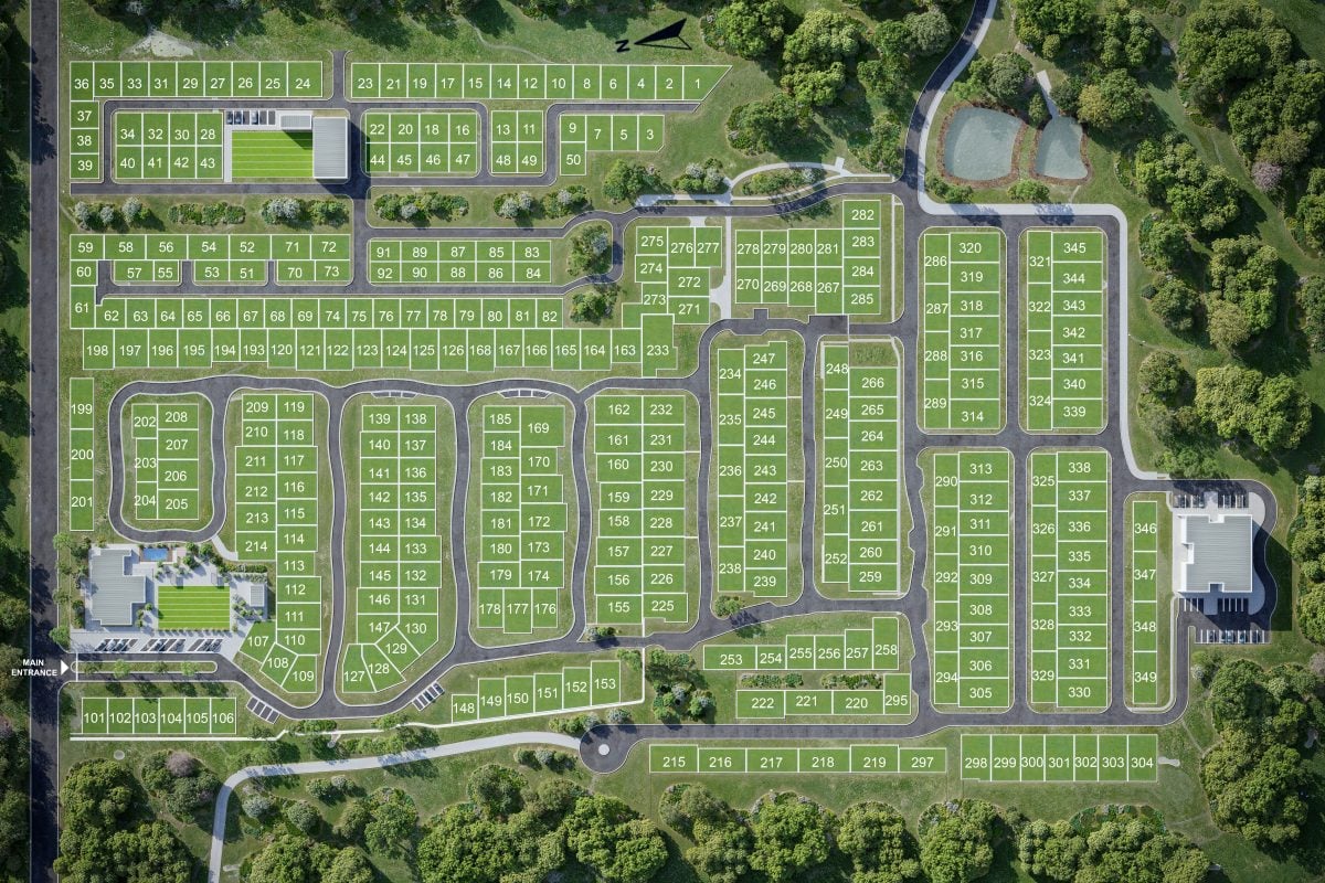 Lincoln Lifestyle Kangaroo Flat masterplan