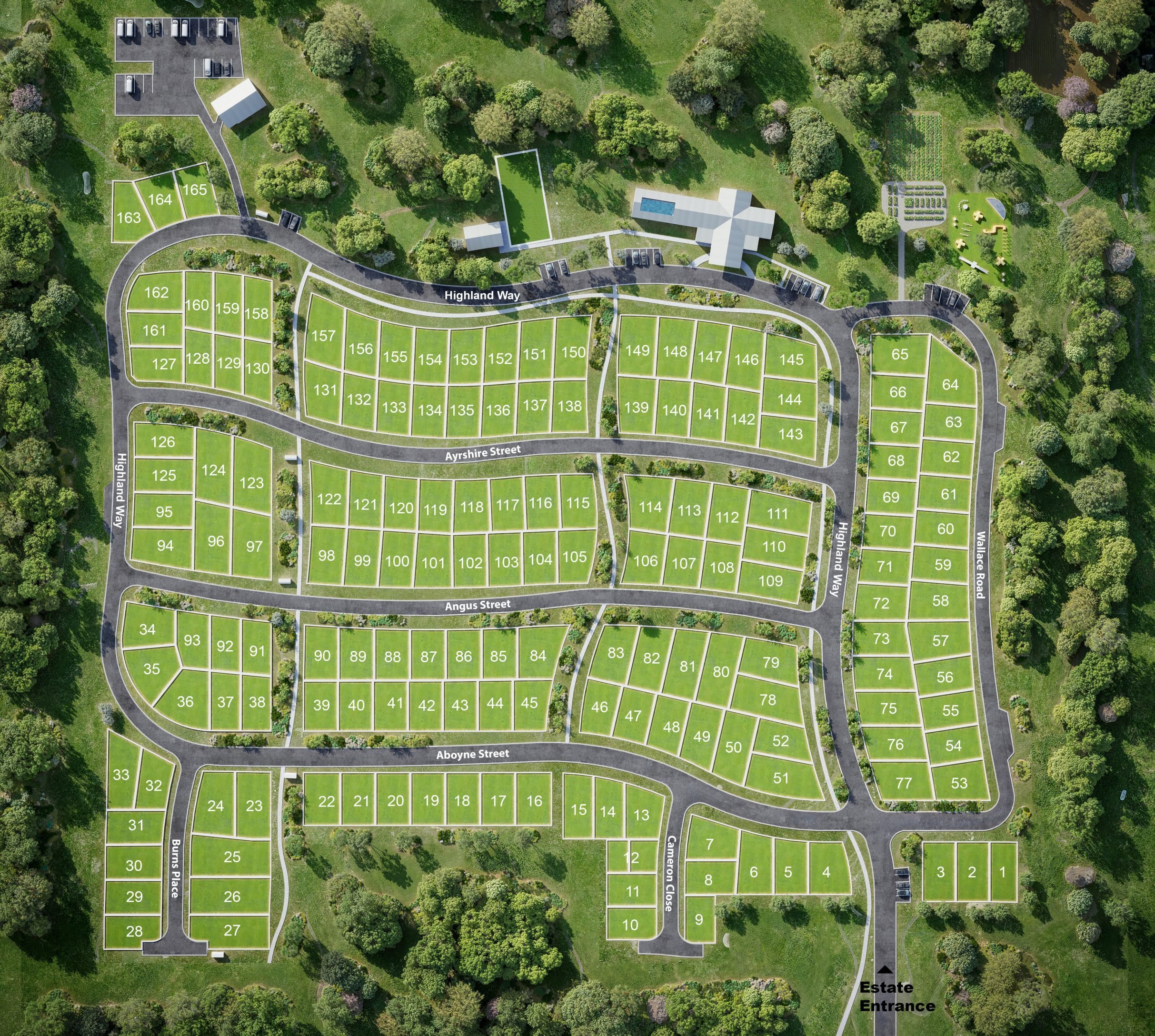Campbell Lifestyle Estate masterplan