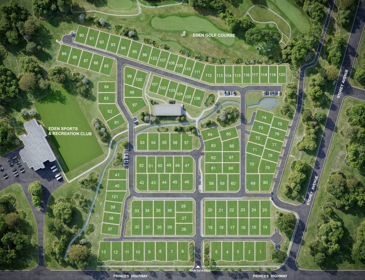 Lincoln Lifestyle Eden Gardens masterplan