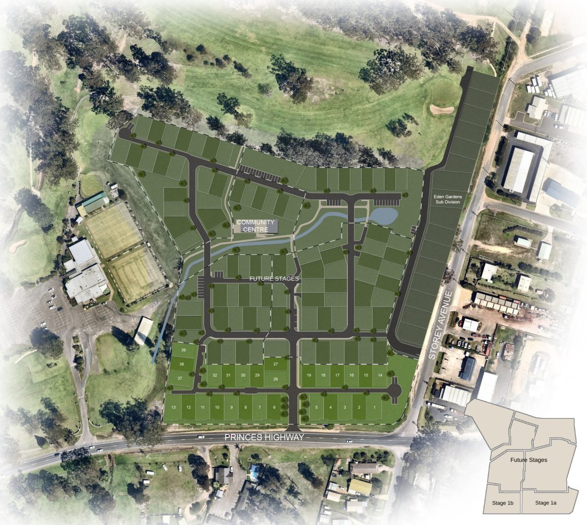 Lincoln Lifestyle Eden Gardens masterplan