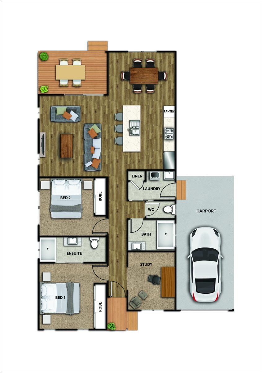 The Fraser Floorplan