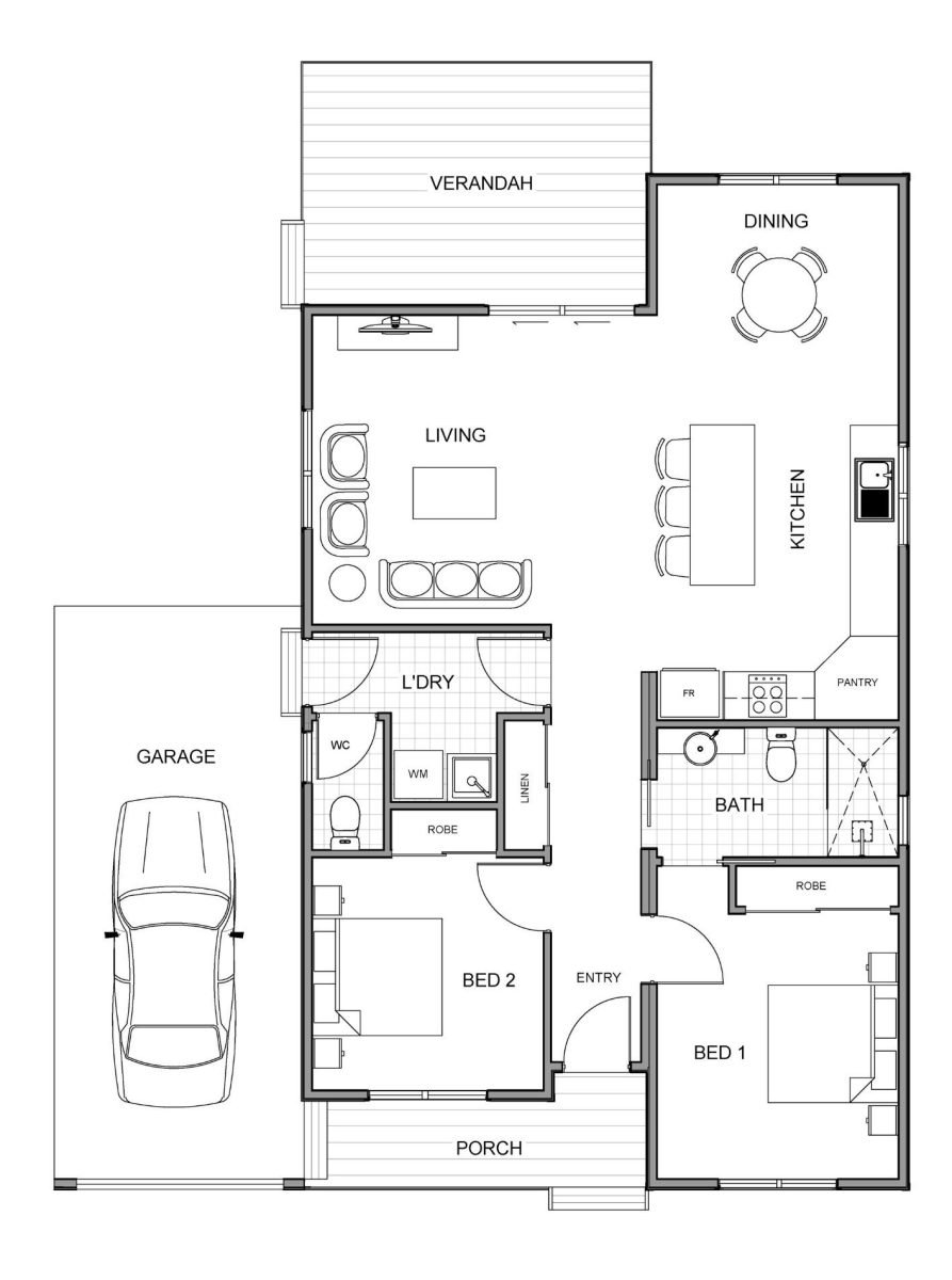 The Hadler Floorplan