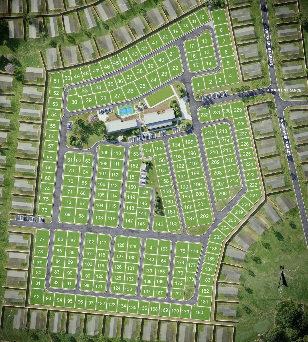 Lincoln Lifestyle Huntly masterplan