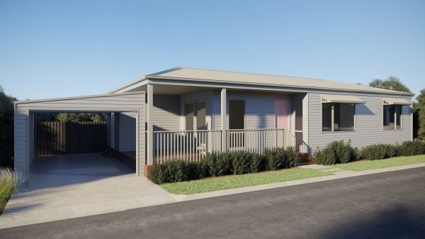 Acacia front entry render