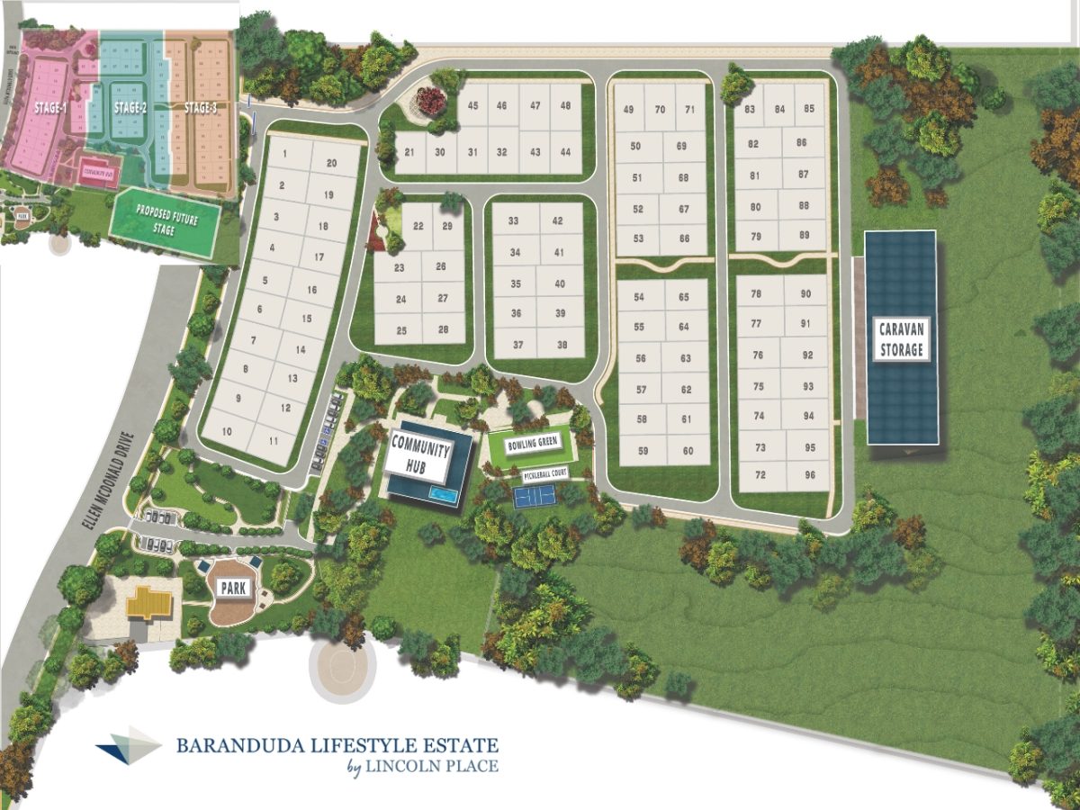 Lincoln Lifestyle Baranduda masterplan
