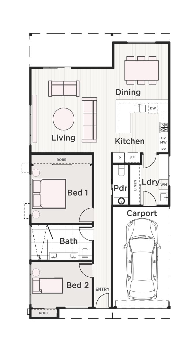 The Brentwood Floorplan