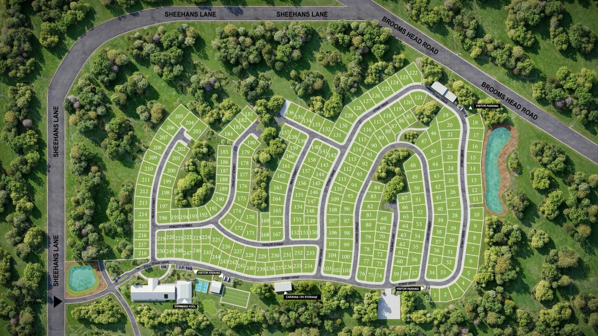 Lincoln Lifestyle Northern Rivers masterplan
