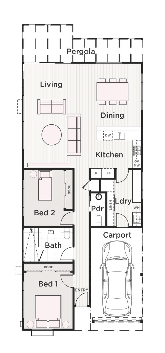 The Monterey X Floorplan