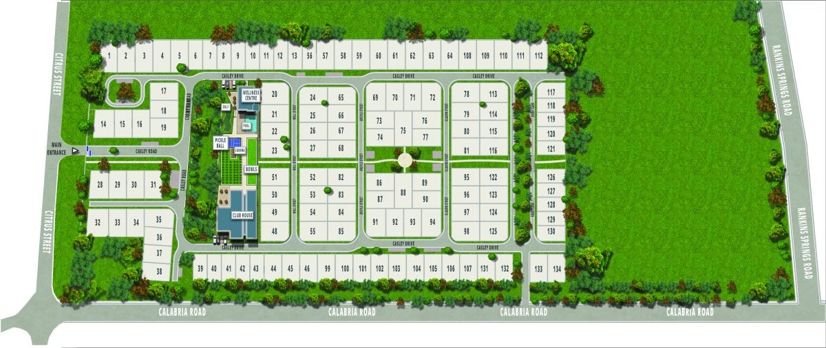Lincoln Lifestyle Griffith Hill masterplan