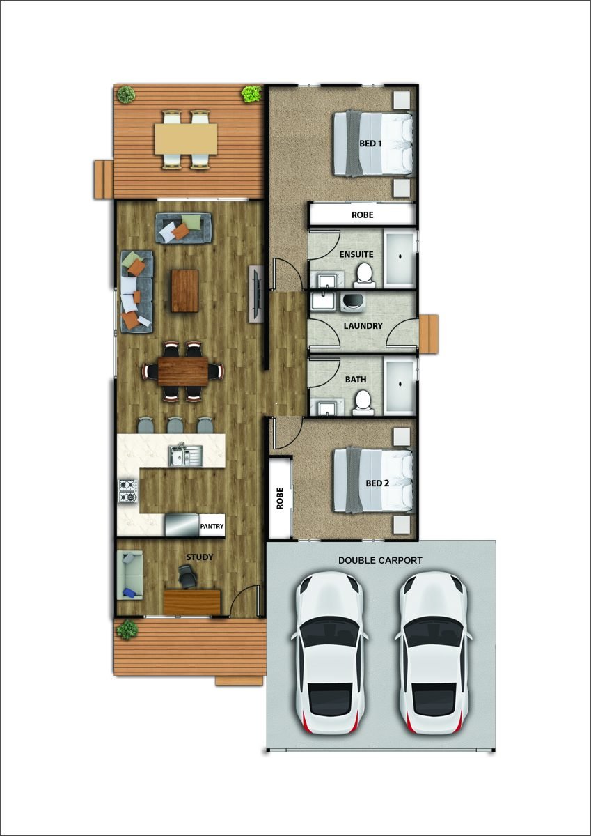 The Munro Floorplan