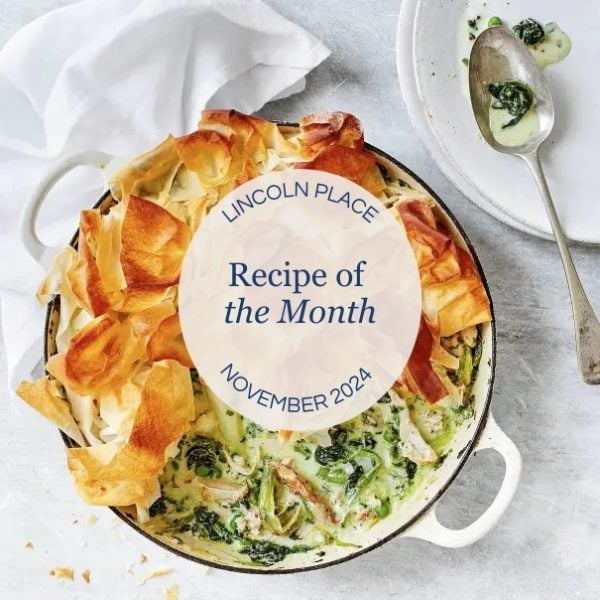 Recipe of the Month: Herby Spring Chicken Pot Pie