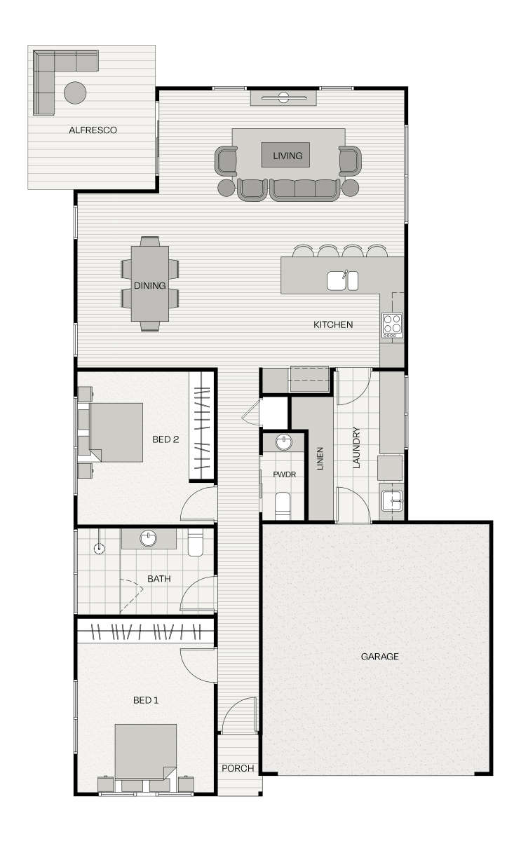 The Sawyer – Lot 222 Floorplan