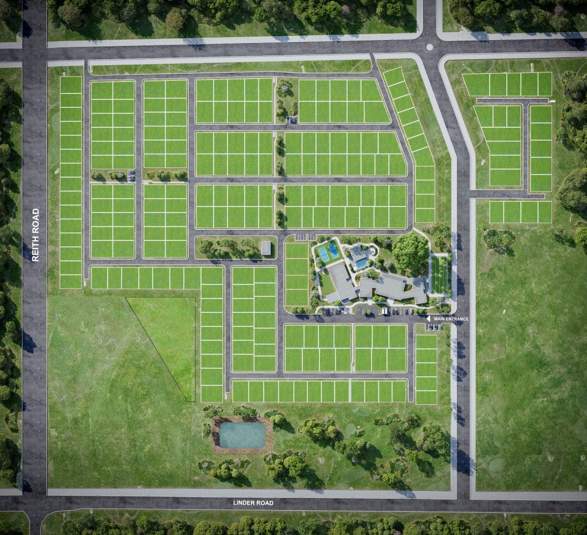 Lincoln Lifestyle Wangaratta masterplan