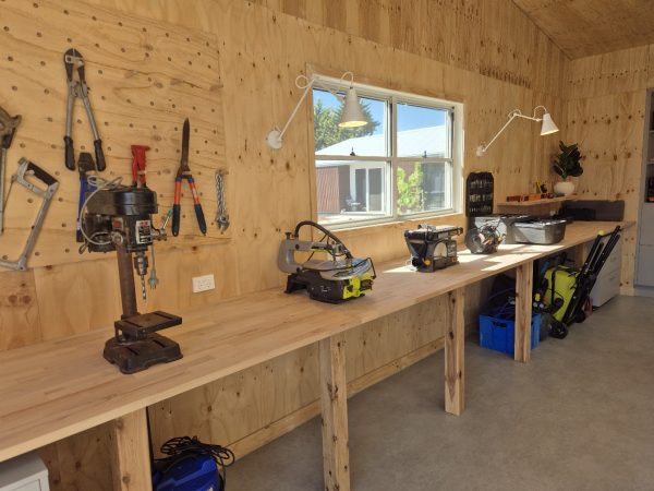 Nailing it! Officer Residents build bonds in The Shed