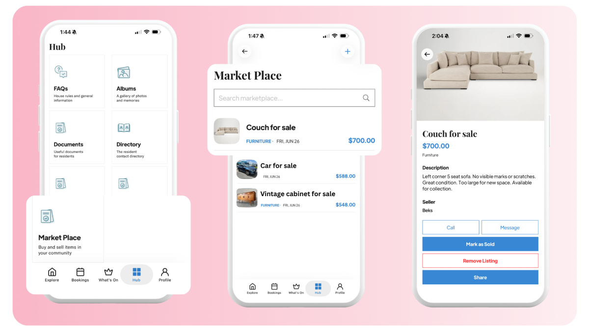 Browsing Marketplace