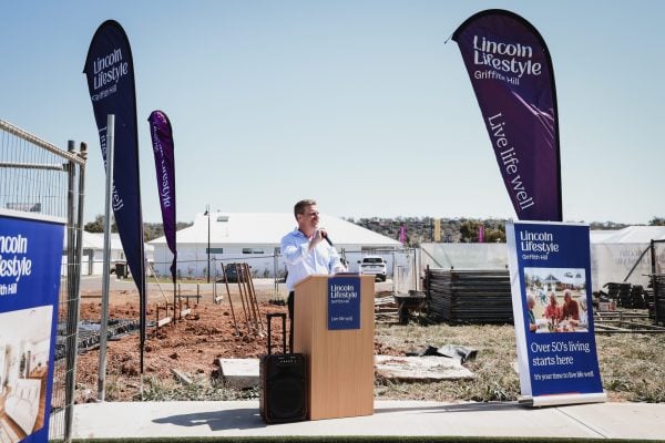 First Look: Final Stage of $7M Over-50s Amenities Precinct Begins at Lincoln Lifestyle Griffith Hill
