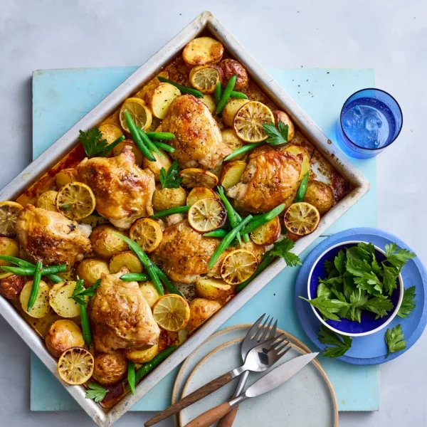 Spring Recipe: Lemon Chicken Traybake